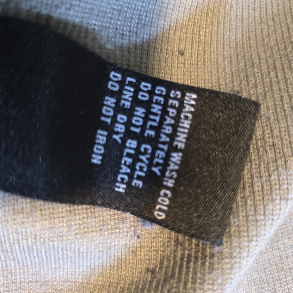 Grey Faux Leather Jacket - Picture 8 of 8